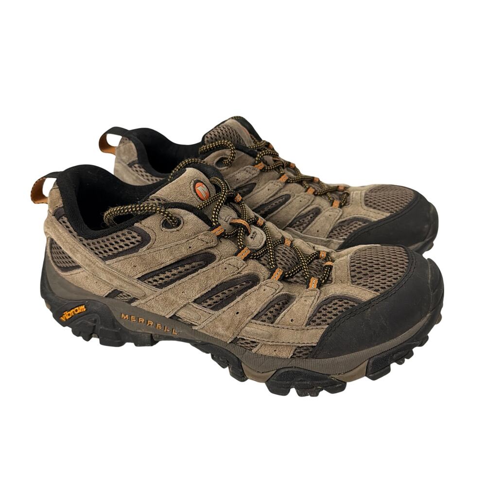 Merrell Moab 2 Ventilator Hiking Shoe Men's Size 9.5 Vibram Walnut Brown